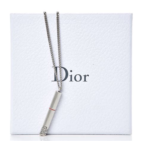 dior cigarette necklace|genuine christian Dior necklace.